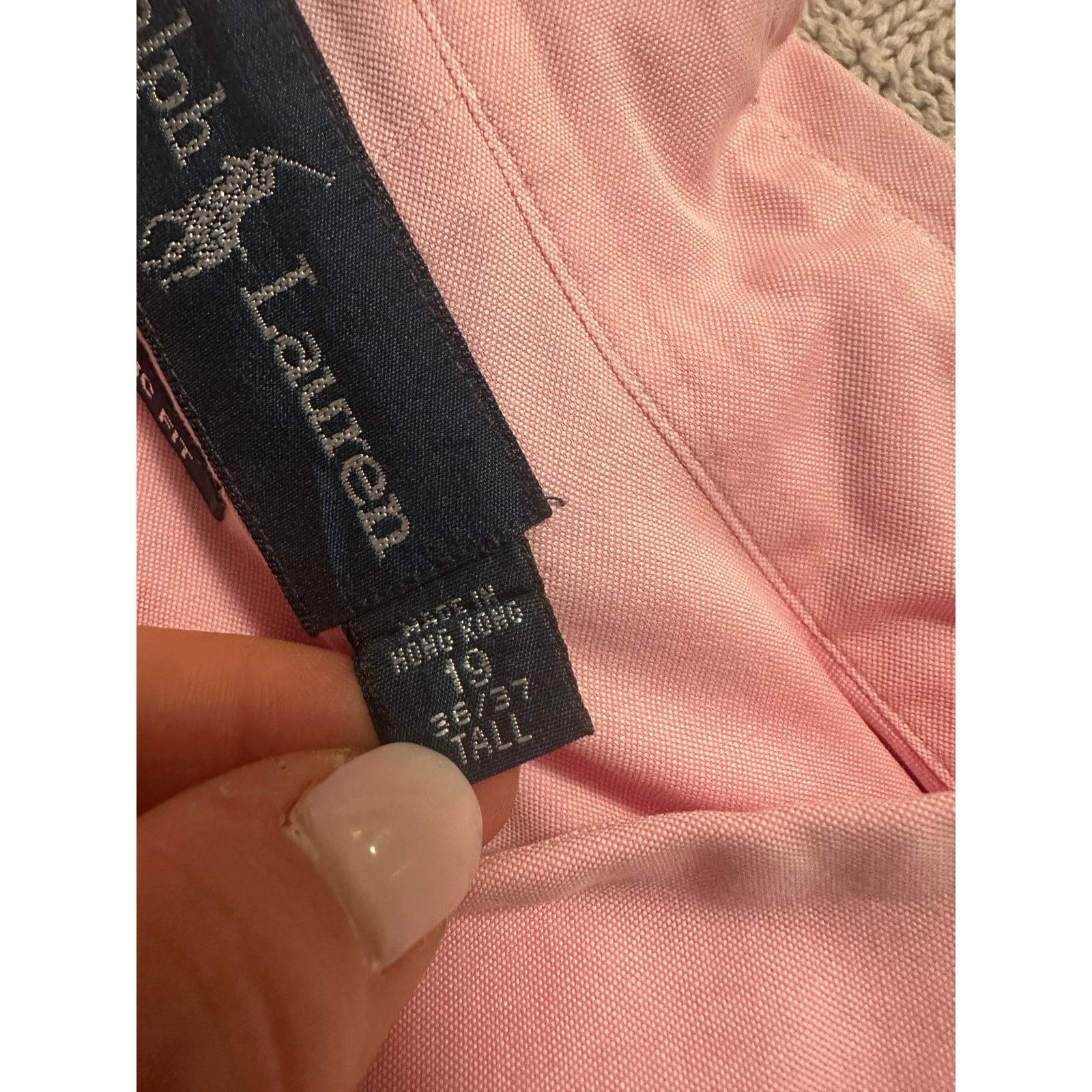 Ralph Lauren Ralph Lauren pink button down size 19 Size US XXL / EU 58 / 5 - 5 Thumbnail