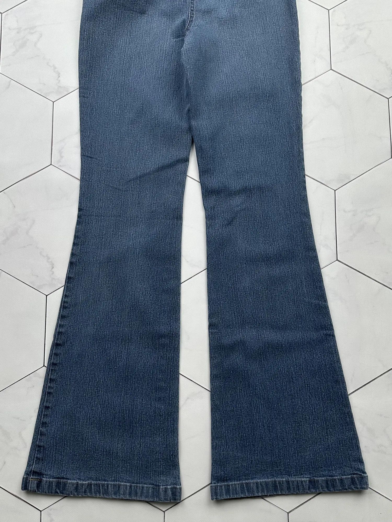 Japanese Brand Vintage Flare Jeans (B596)E2 Size 25" / US 0 / IT 36 - 6 Thumbnail