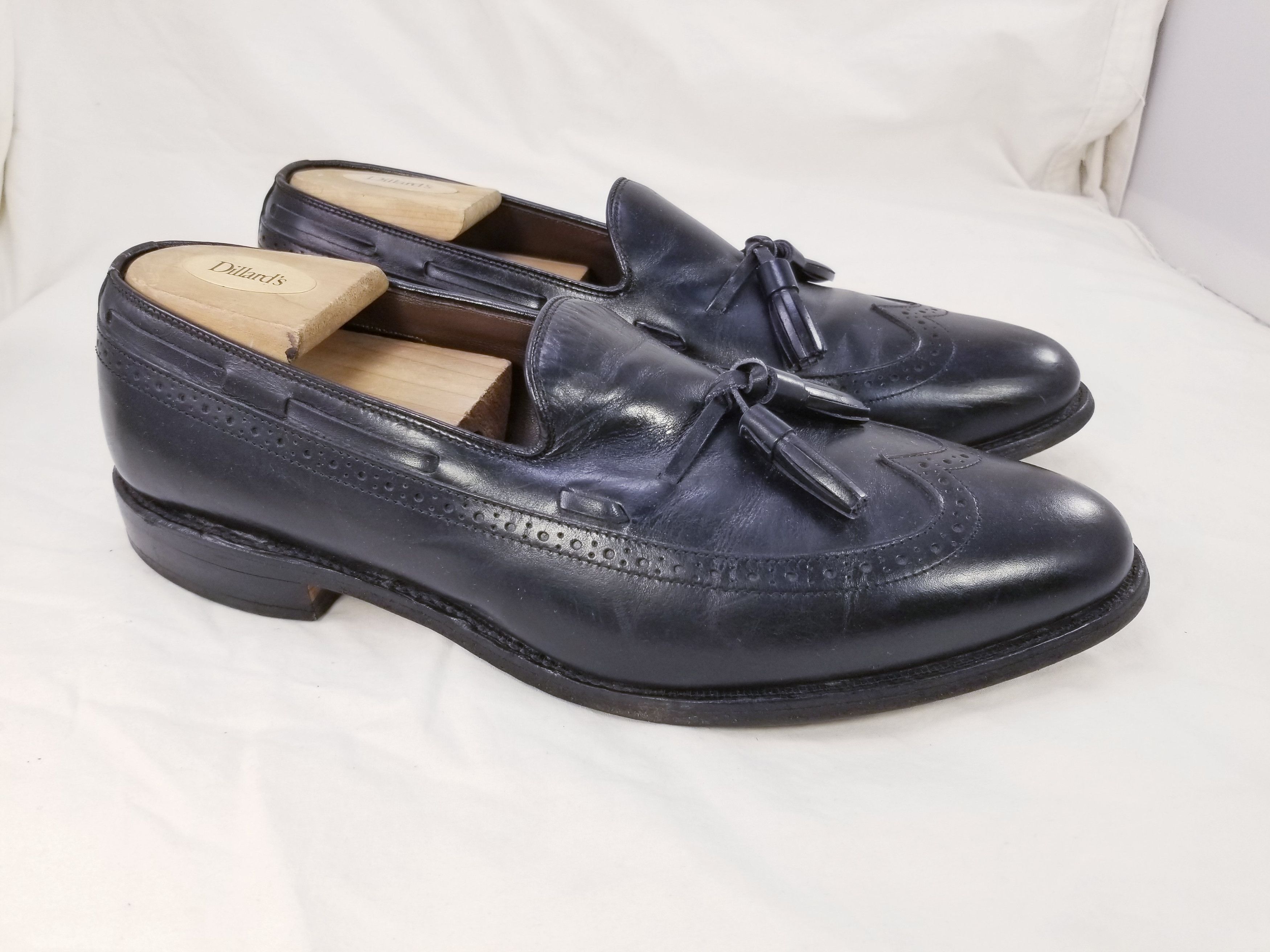 Allen Edmonds MANSFIELD TASSEL WINGTIP Size US 9.5 / EU 42-43 - 2 Thumbnail