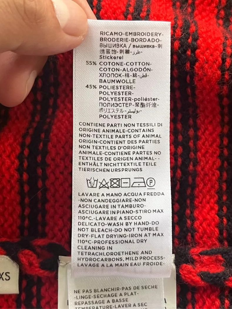Gucci Gucci Little bee embroidered wool sweater 2504-Nextarrow Size US XS / EU 42 / 0 - 7 Thumbnail