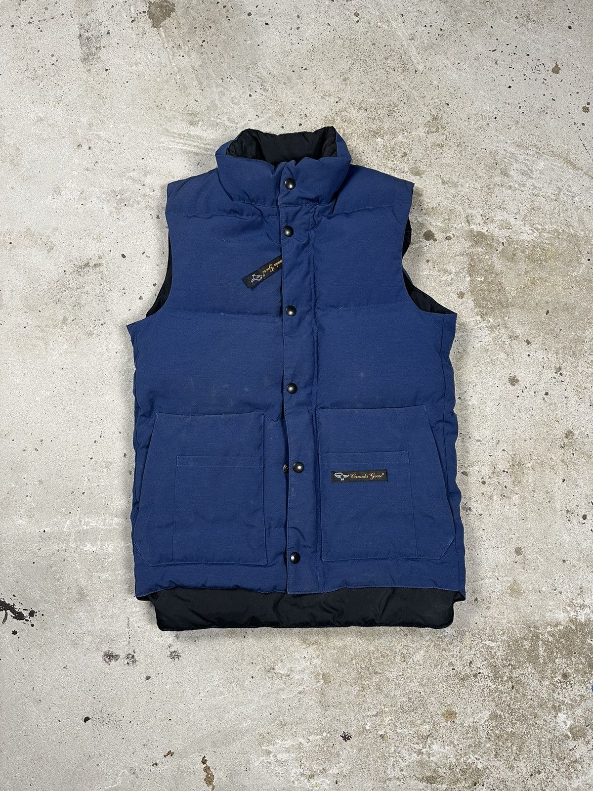 Canada Goose Vintage Canada Goose Blue Down Puffer Vest Size US XS / EU 42 / 0 - 1 Thumbnail