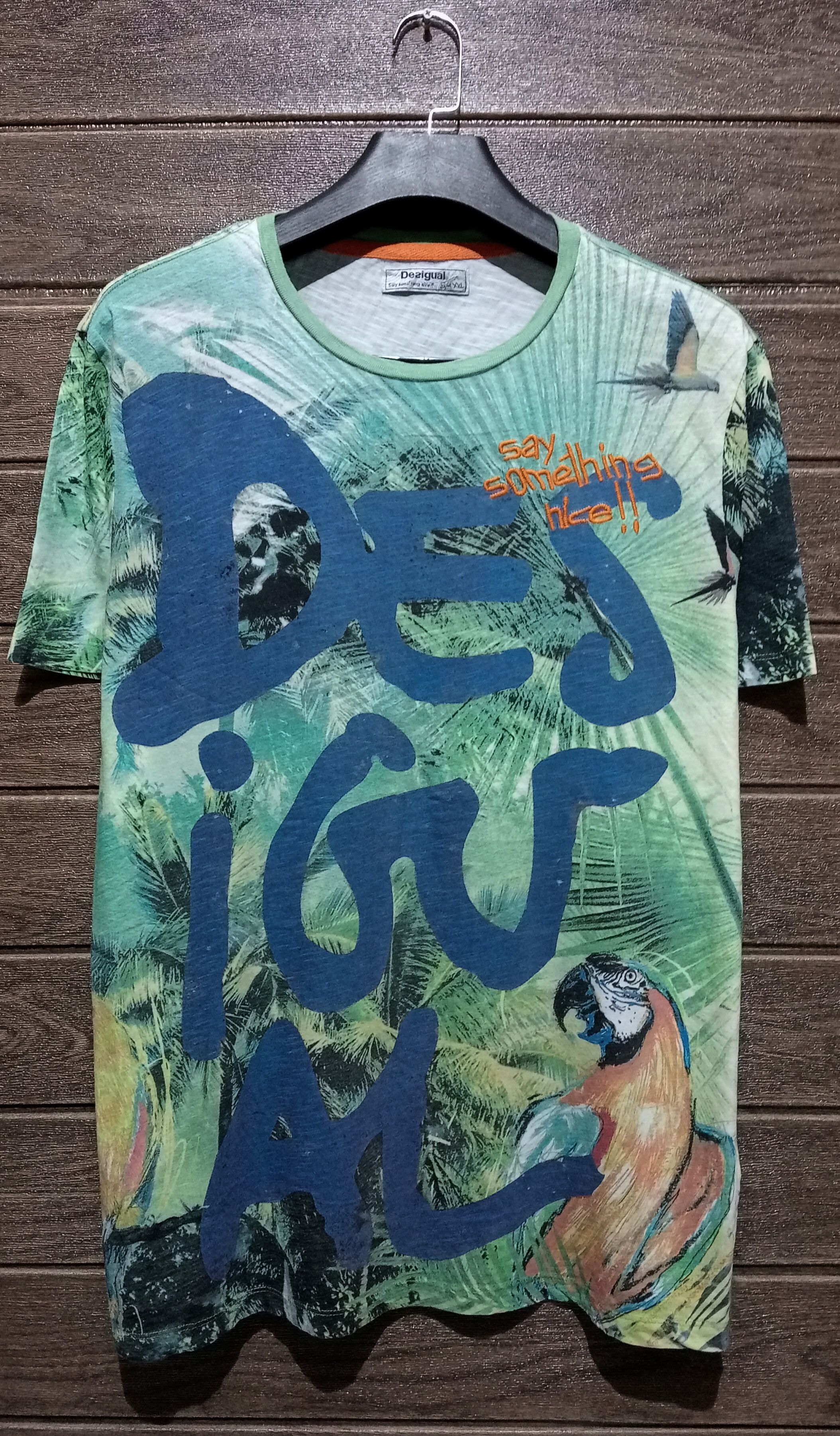 Desigual Vintage Desigual Print All Over Animal Tee Very Rare Size US XXL / EU 58 / 5 - 1 Thumbnail