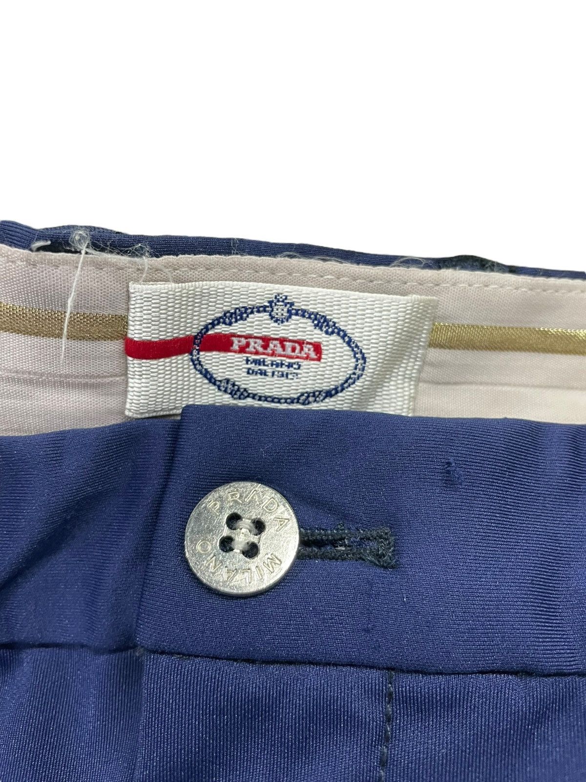 Prada Prada Super Comfort Luxury Destroyed Broken Zipper Shorts Size US 38 / EU 54 - 23 Thumbnail