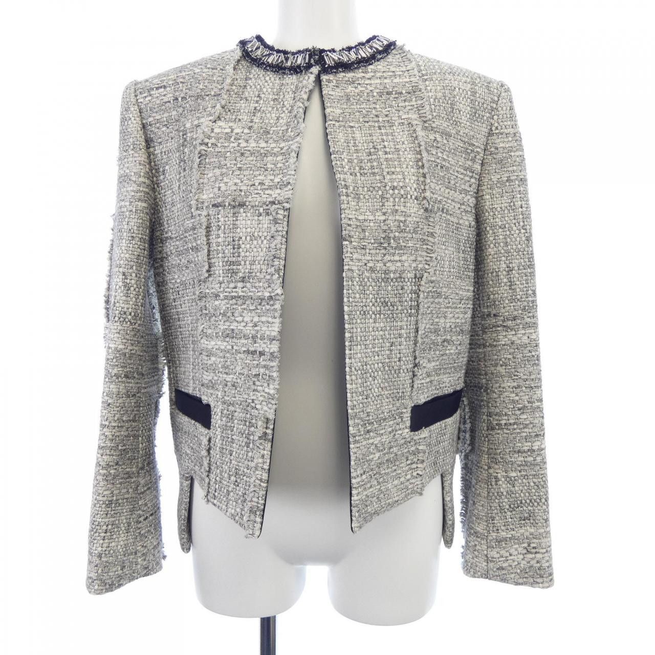 Louis Vuitton Louis Vuitton Louis Vuitton Collarless Jacket Others Outerwear FMVB68MR2 DUTY FREE for USA Size ONE SIZE - 1 Thumbnail