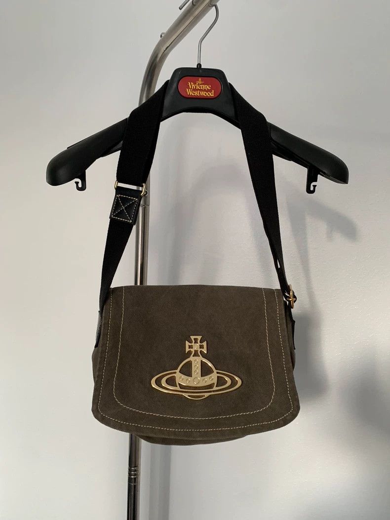 Vivienne Westwood Vivienne Westwood size os Mid-century canvas mailman's bag Size ONE SIZE - 1 Thumbnail