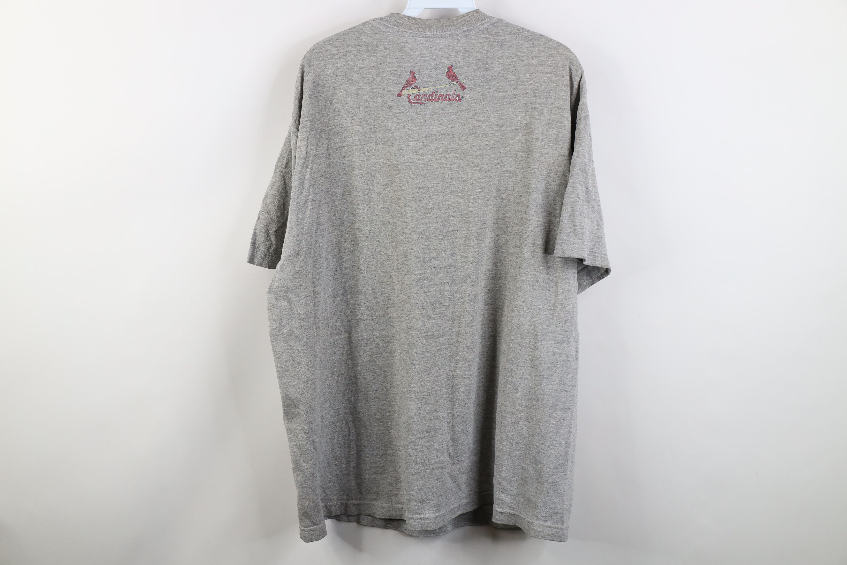 Nike Vintage Nike Scott Center Swoosh St Louis Cardinals T-Shirt Size US L / EU 52-54 / 3 - 14 Thumbnail