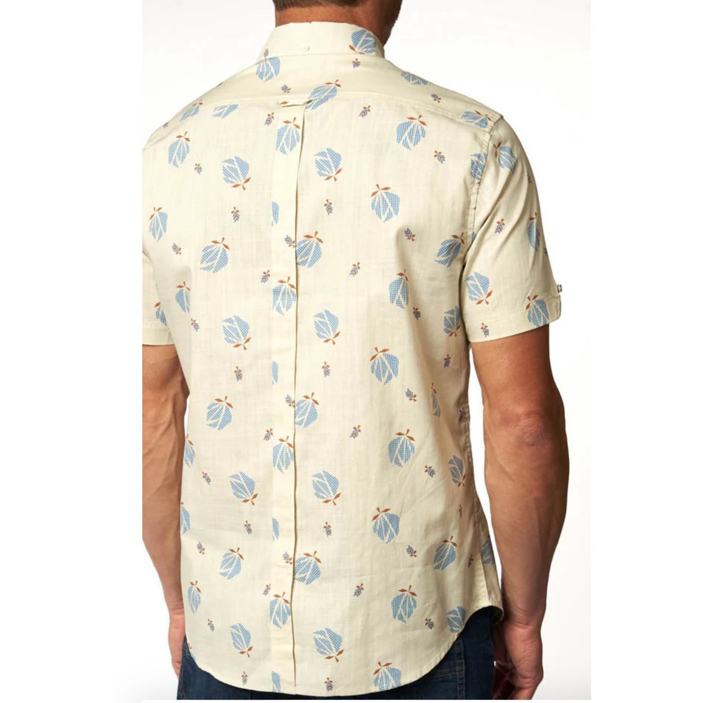 Ben Sherman Ben Sherman NWT Digi Floral Print Short Sleeve Woven sz S Size US S / EU 44-46 / 1 - 2 Thumbnail