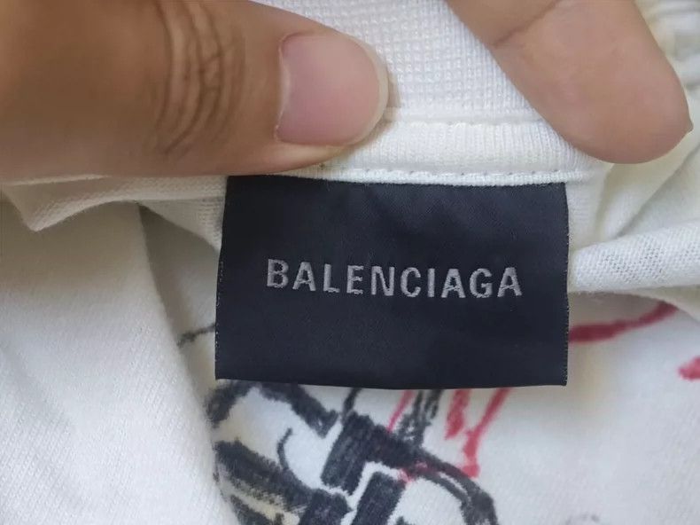 Balenciaga Balenciaga New Year series Logo letter printed round neck Size US XS / EU 42 / 0 - 4 Thumbnail