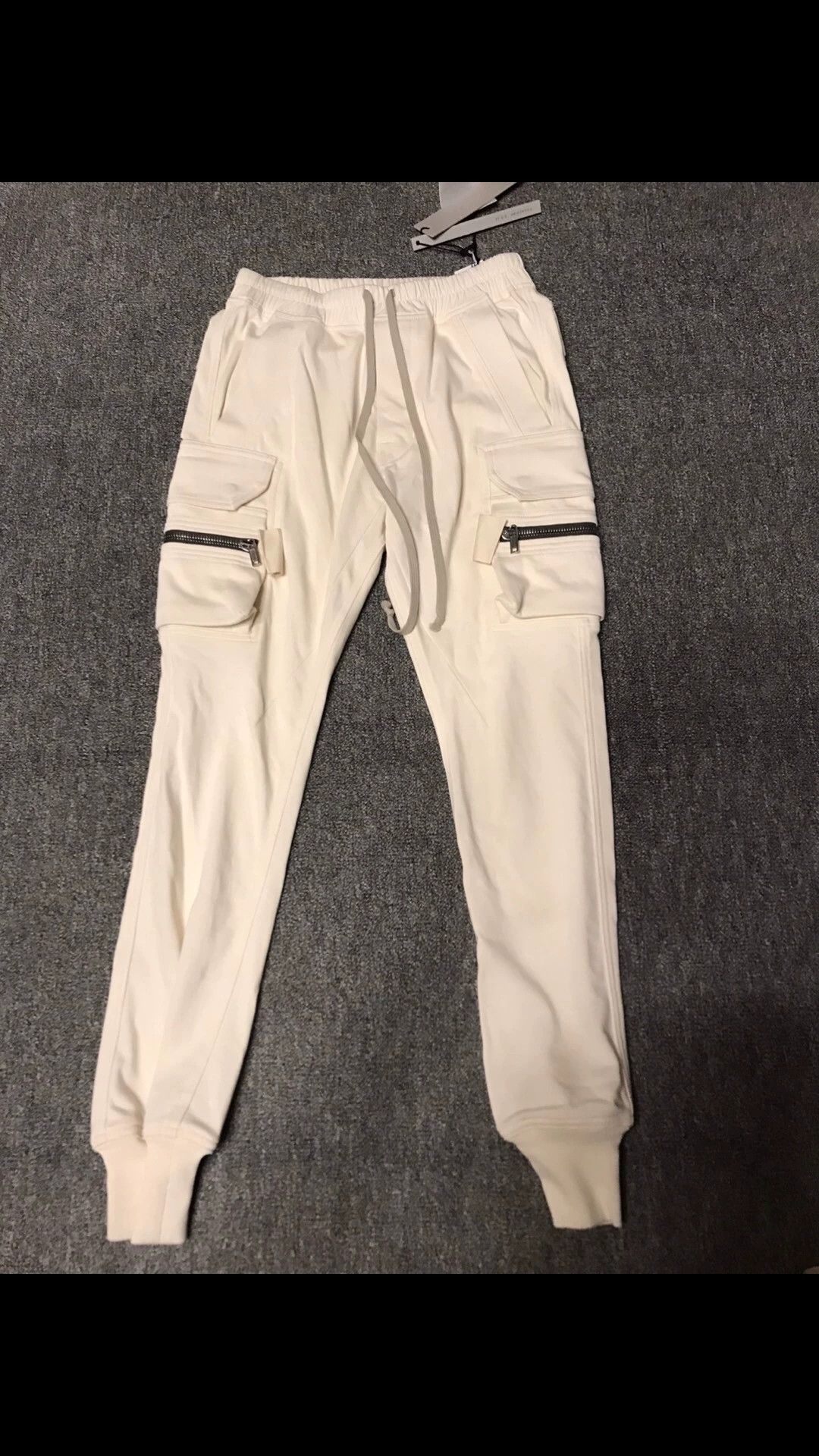 Rick Owens Rick Owens Main Line Cotton Bomber Pants 46 New Size US 30 / EU 46 - 1 Thumbnail