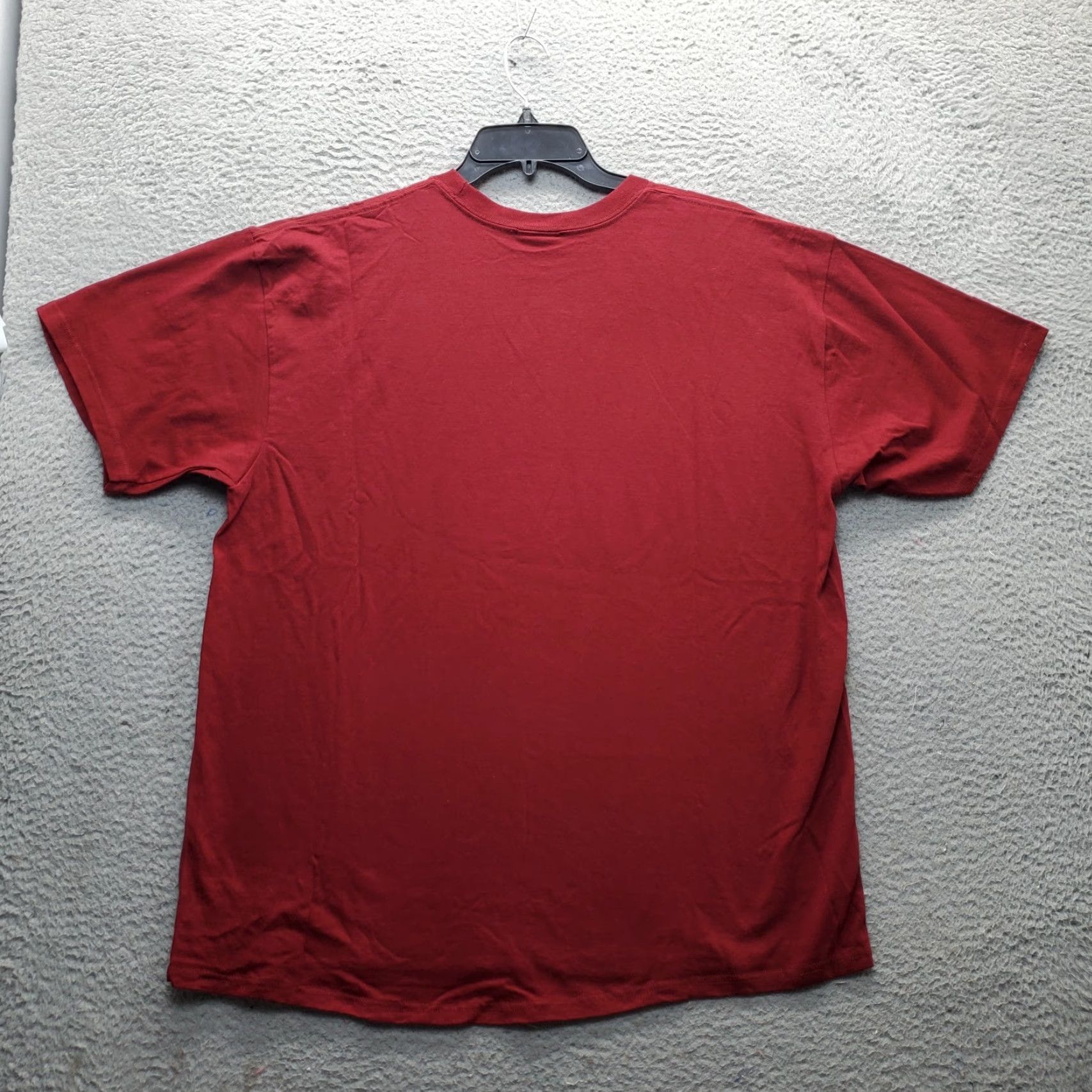 Nike Nike Mens XL Red Regular Fit Short Sleeve Shirt Embroidered Logo Pullover Tee Size US XL / EU 56 / 4 - 2 Thumbnail