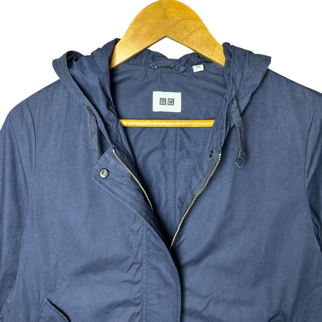 Uniqlo Uniqlo Cotton Zipper Jacket Size US S / EU 44-46 / 1 - 4 Thumbnail