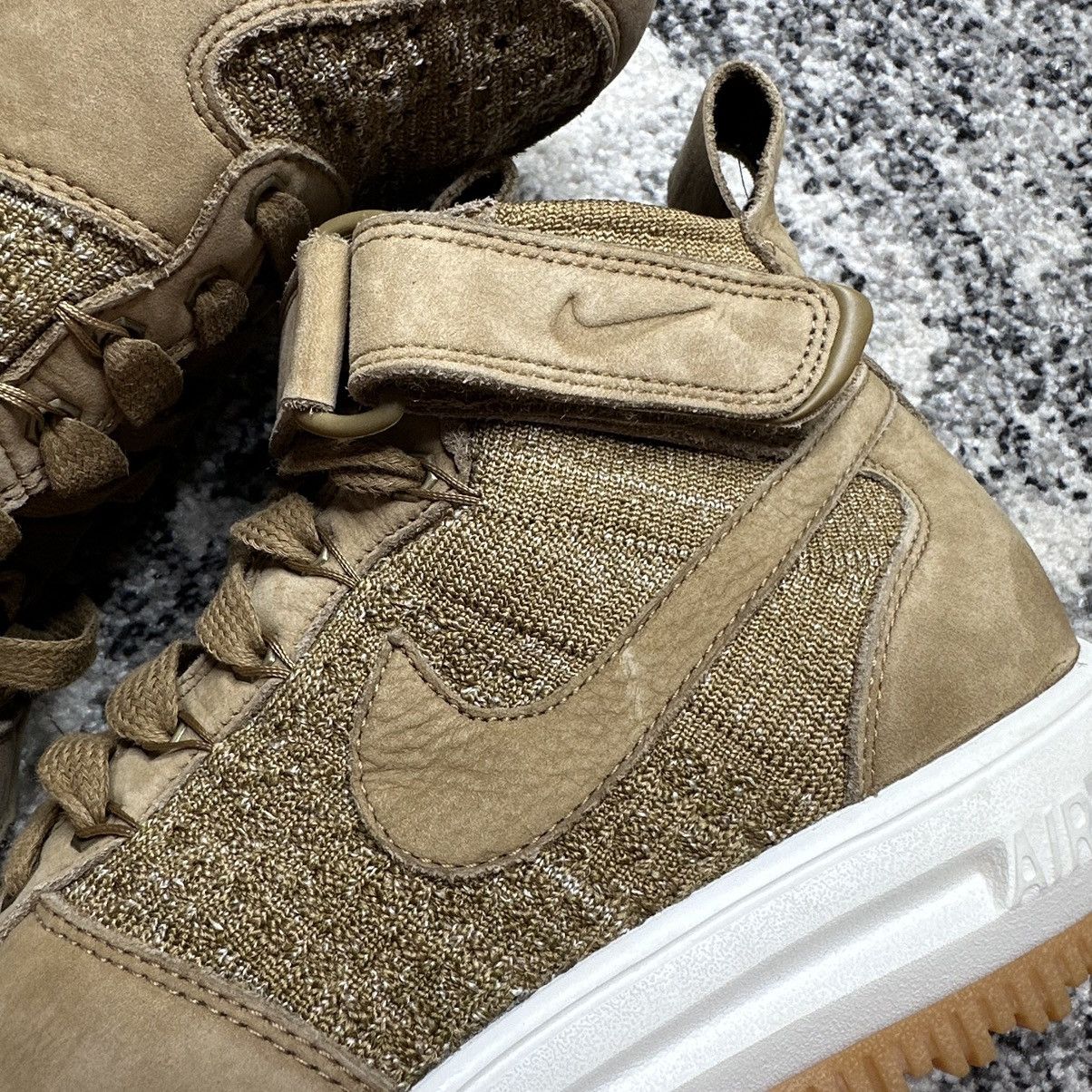 Nike NIKE LUNAR FORCE 1 FLYKNIT WORKBOOT GOLDEN BEIGE Size US 8 / EU 41 - 3 Thumbnail
