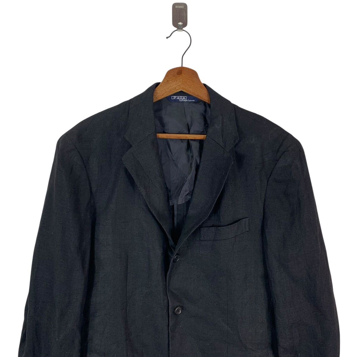 Vintage VINTAGE POLO RALPH LAUREN LINEN COAT BLAZER Size US M / EU 48-50 / 2 - 5 Thumbnail