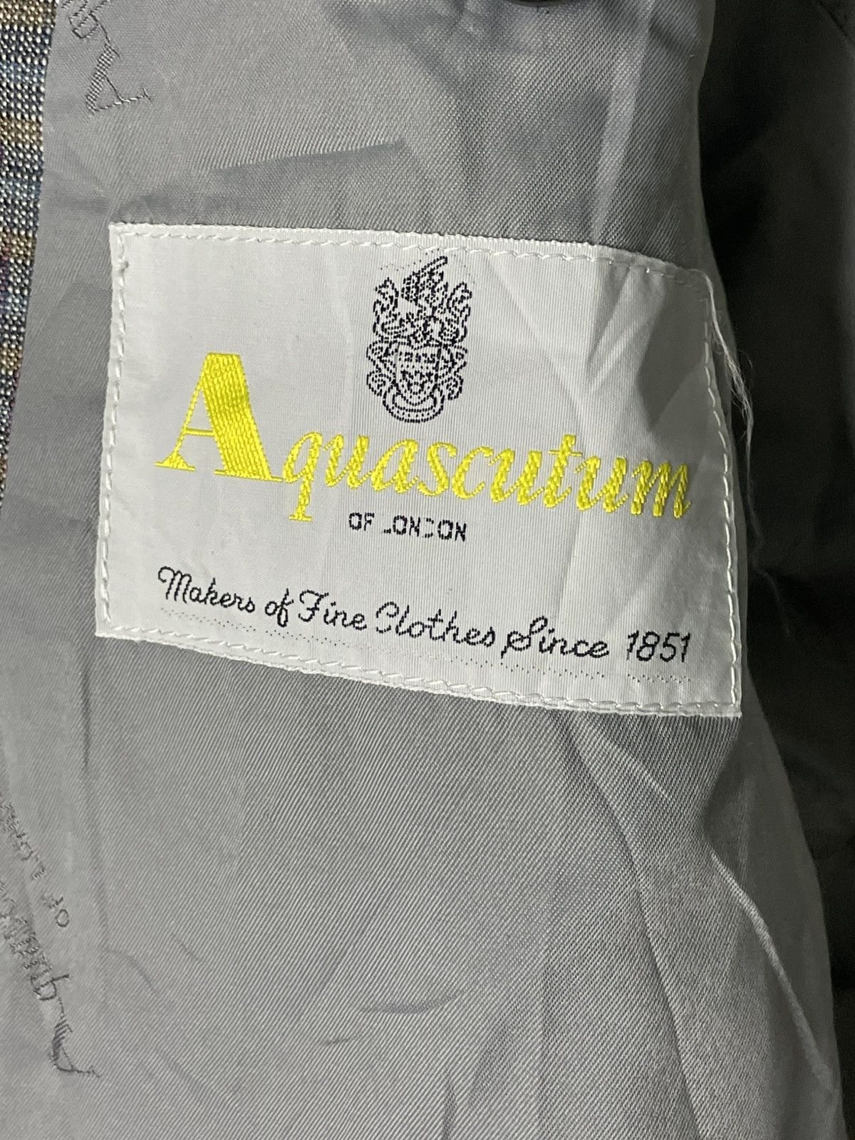 Aquascutum × Japanese Brand × Vintage Aquascutum x Vintage Wool Blazer (42) Size US S / EU 44-46 / 1 - 6 Thumbnail