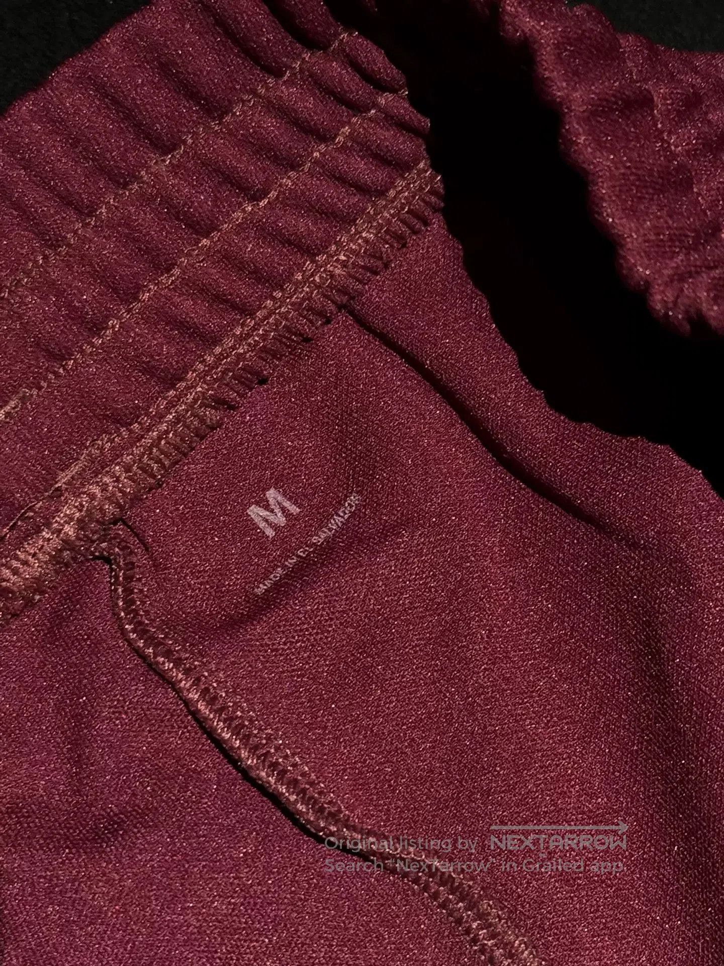 Yeezy Yeezy Calabasas Track Pants Maroon. Size US 26 / EU 42 - 4 Thumbnail