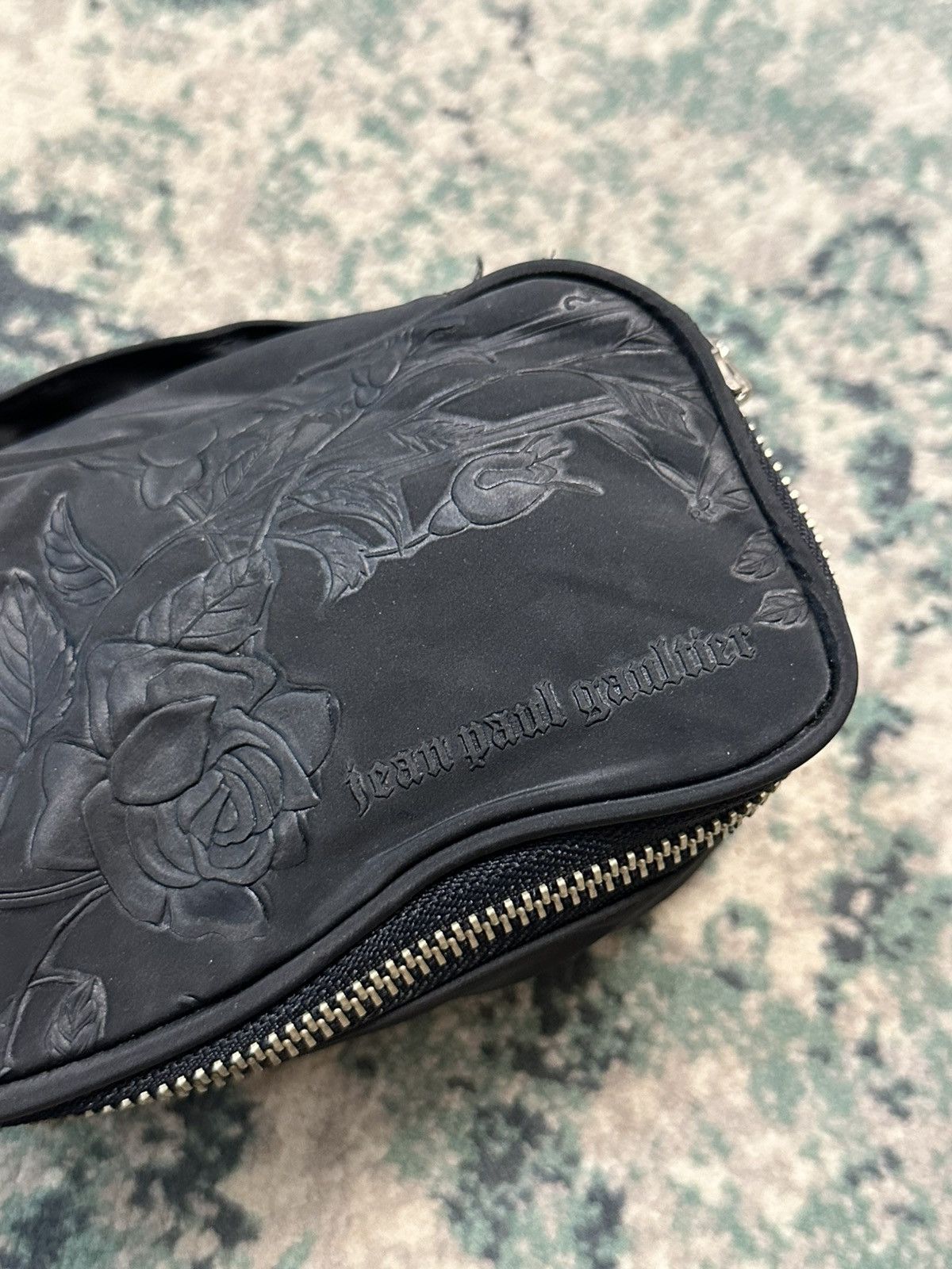 Jean Paul Gaultier 1990 - Jean Paul Gaultier Rose Pouch Bag Size ONE SIZE - 15 Thumbnail