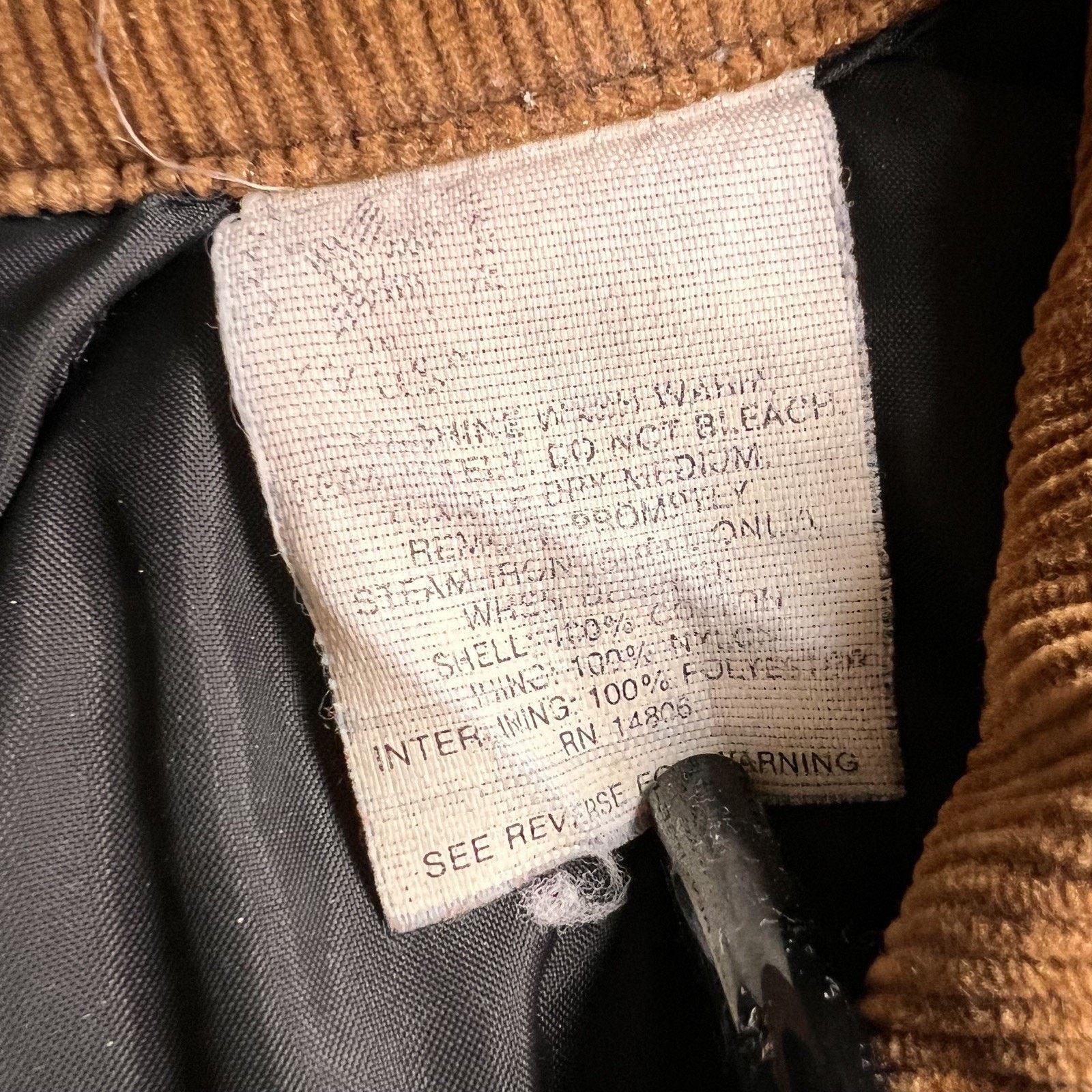 Carhartt VTG Carhartt CQ186 Duck Arctic Quilted Lined Coat USA Sz XL Size US XL / EU 56 / 4 - 6 Thumbnail