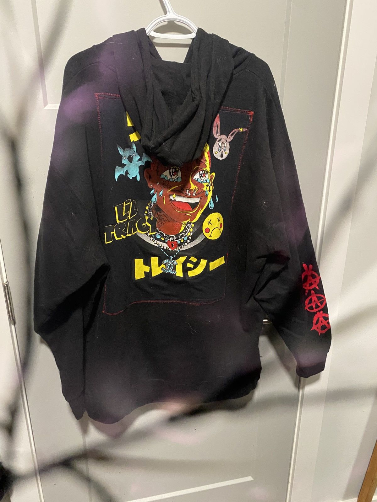 Band Tees Lil tracy merch patch hoodie Size US XXL / EU 58 / 5 - 3 Thumbnail