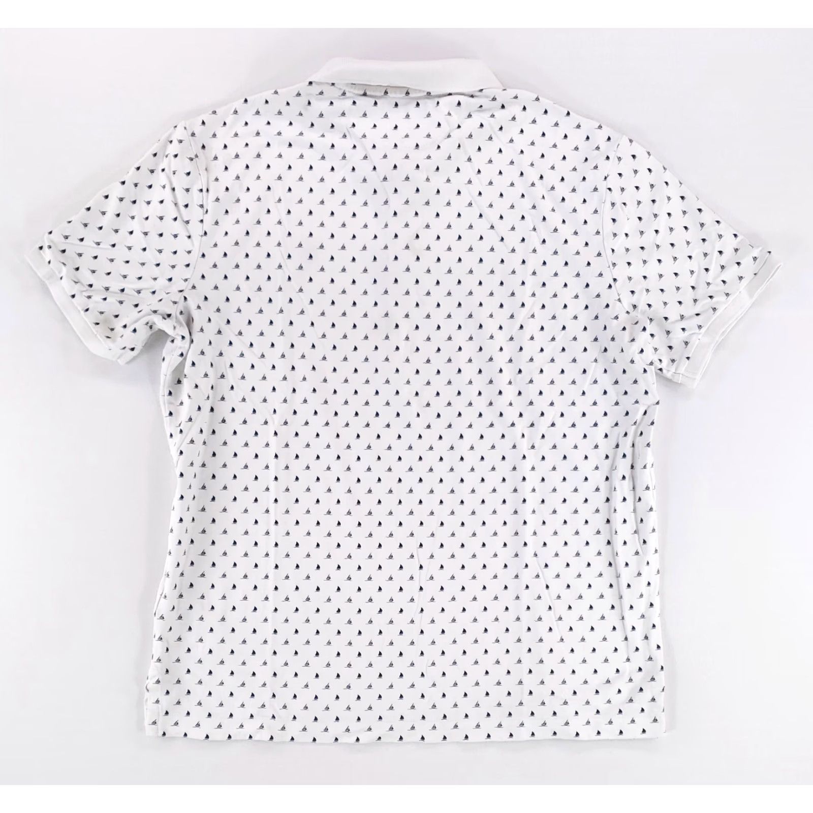 Polo Ralph Lauren Polo Ralph Lauren Polo Shirt AOP Sailboat White Blue Short Sleeve Mens M Size US M / EU 48-50 / 2 - 4 Thumbnail
