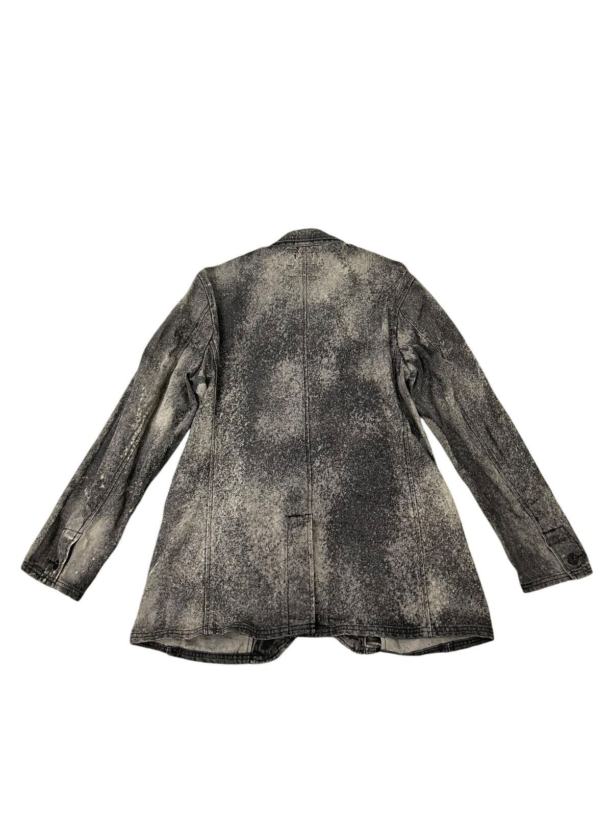 Hysteric Glamour Button Jacket Berning Sho Anarchy Acid Wash Slim 5🟩9 Size US S / EU 44-46 / 1 - 12 Thumbnail