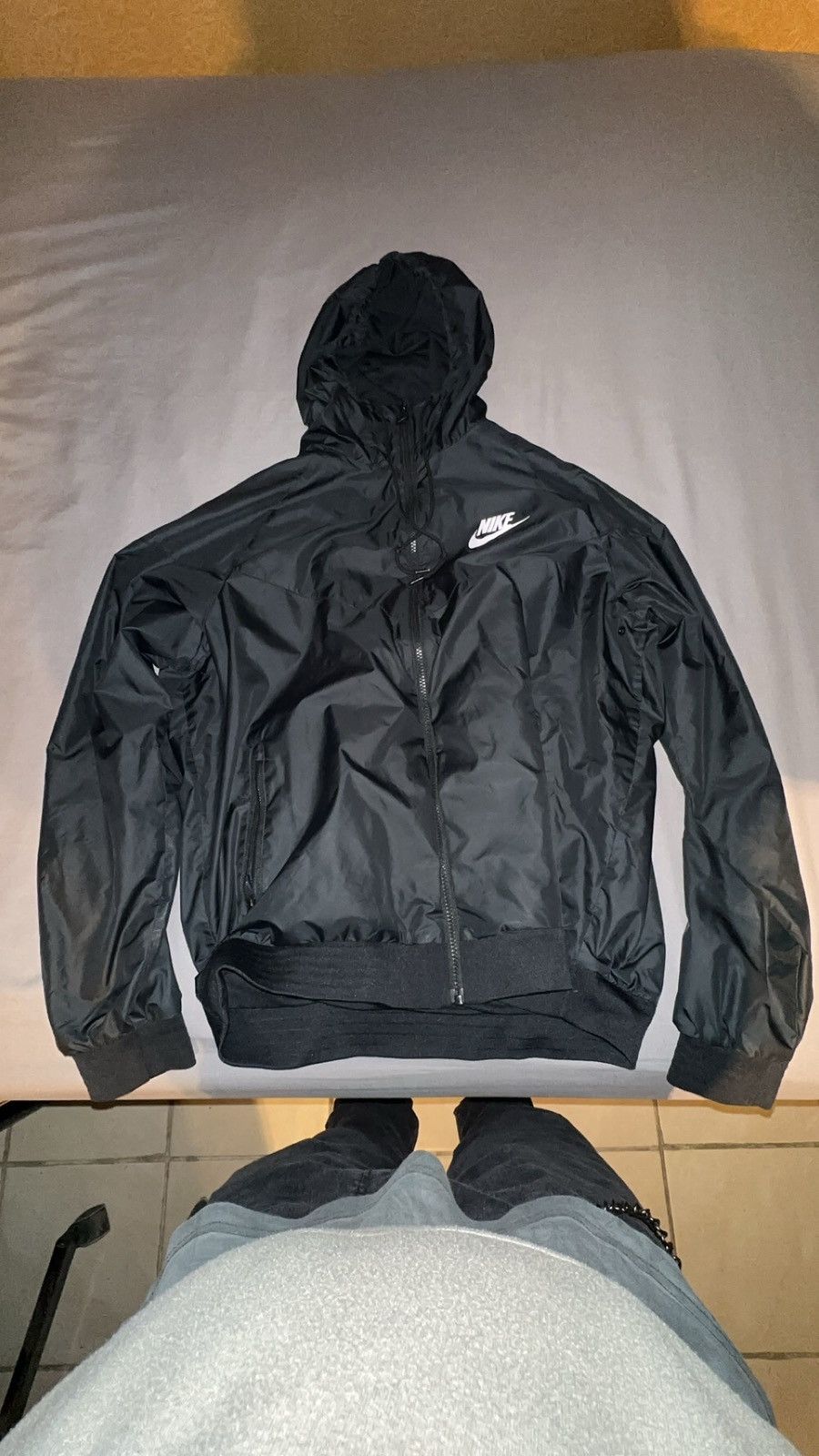 Nike Black Nike Windbreaker Size US XL / EU 56 / 4 - 1 Thumbnail