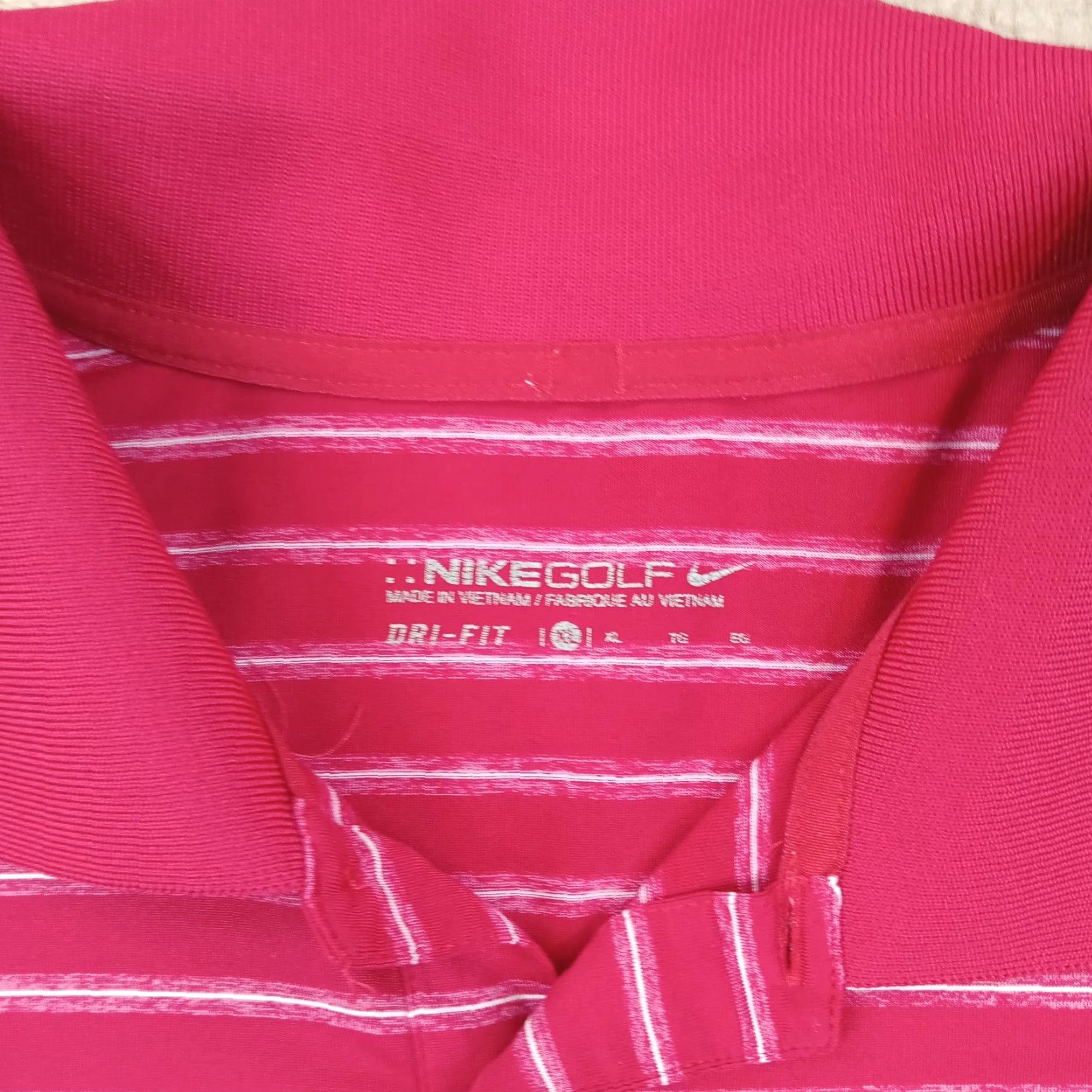 Nike Nike Polo Shirt Mens XL Red White Striped Dri Fit Short Sleeve Golf Casual Logo Size US XL / EU 56 / 4 - 5 Thumbnail