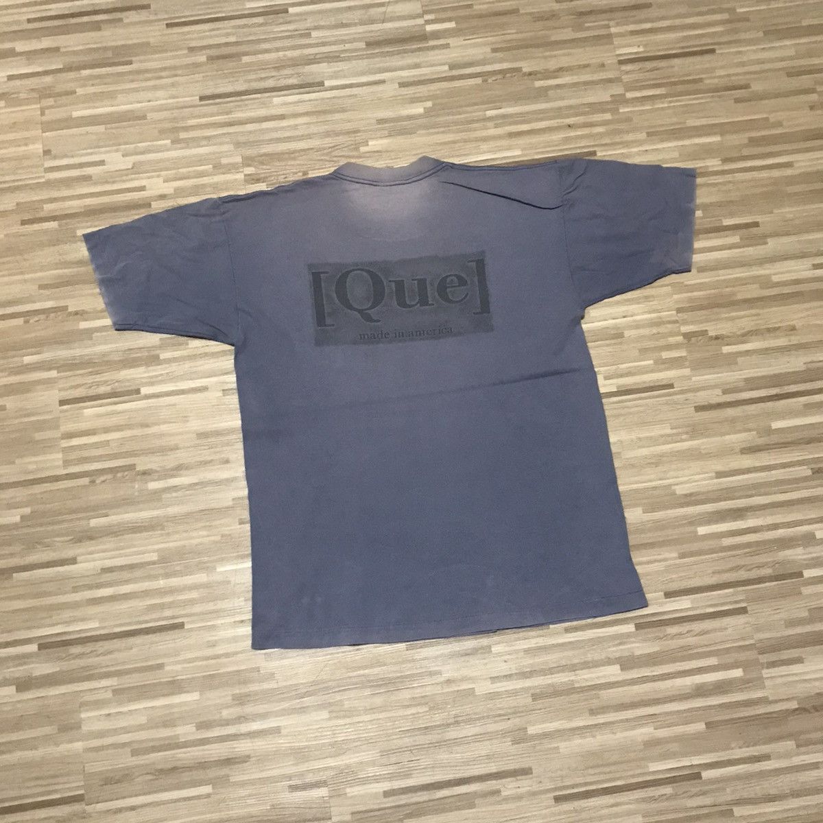 Quiksilver × Vintage VINTAGE QUE MADE IN AMERICA 90s RARE TEE Size US M / EU 48-50 / 2 - 1 Thumbnail