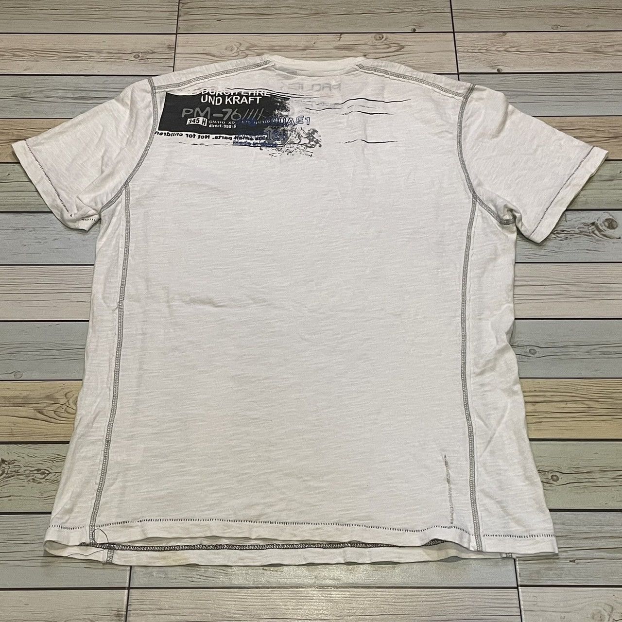 Affliction × Southpole × Tapout Rare Projek Raw Wings Cross Tee Y2K Affliction Style Size US M / EU 48-50 / 2 - 4 Thumbnail