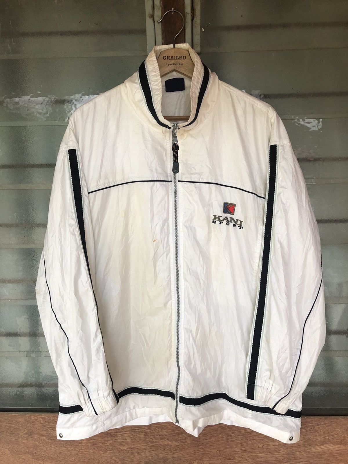 Karl Kani Vintage Kaki by Karl Kani Nylon Jacket Size US M / EU 48-50 / 2 - 2 Thumbnail