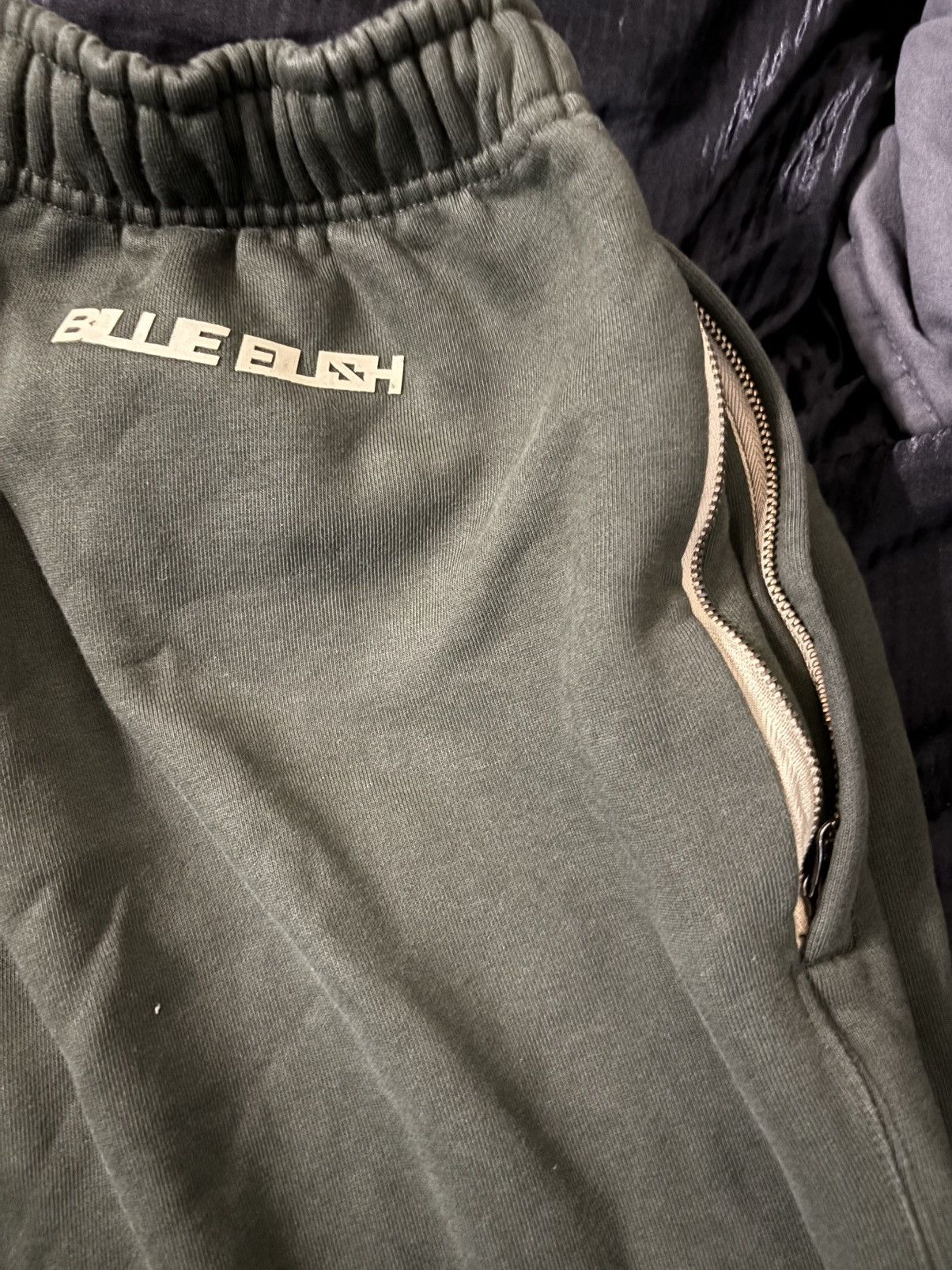 Billie Eilish × Designer × Nike Nike x Billie Eilish Fleece Pants 'Sequoia/Mushroom' Size US 32 / EU 48 - 7 Thumbnail
