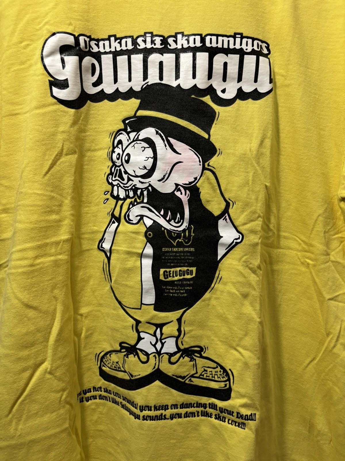 Vintage Japan Ska Band Gelugugu Osaka Six Ska Amigos