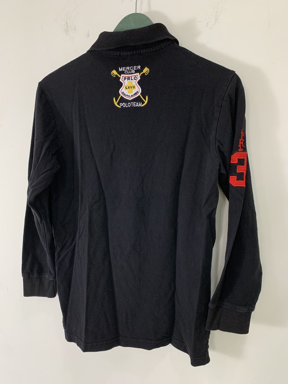 Ralph Lauren polo team mercer club ralph lauren rare longsleeve Size US S / EU 44-46 / 1 - 4 Thumbnail
