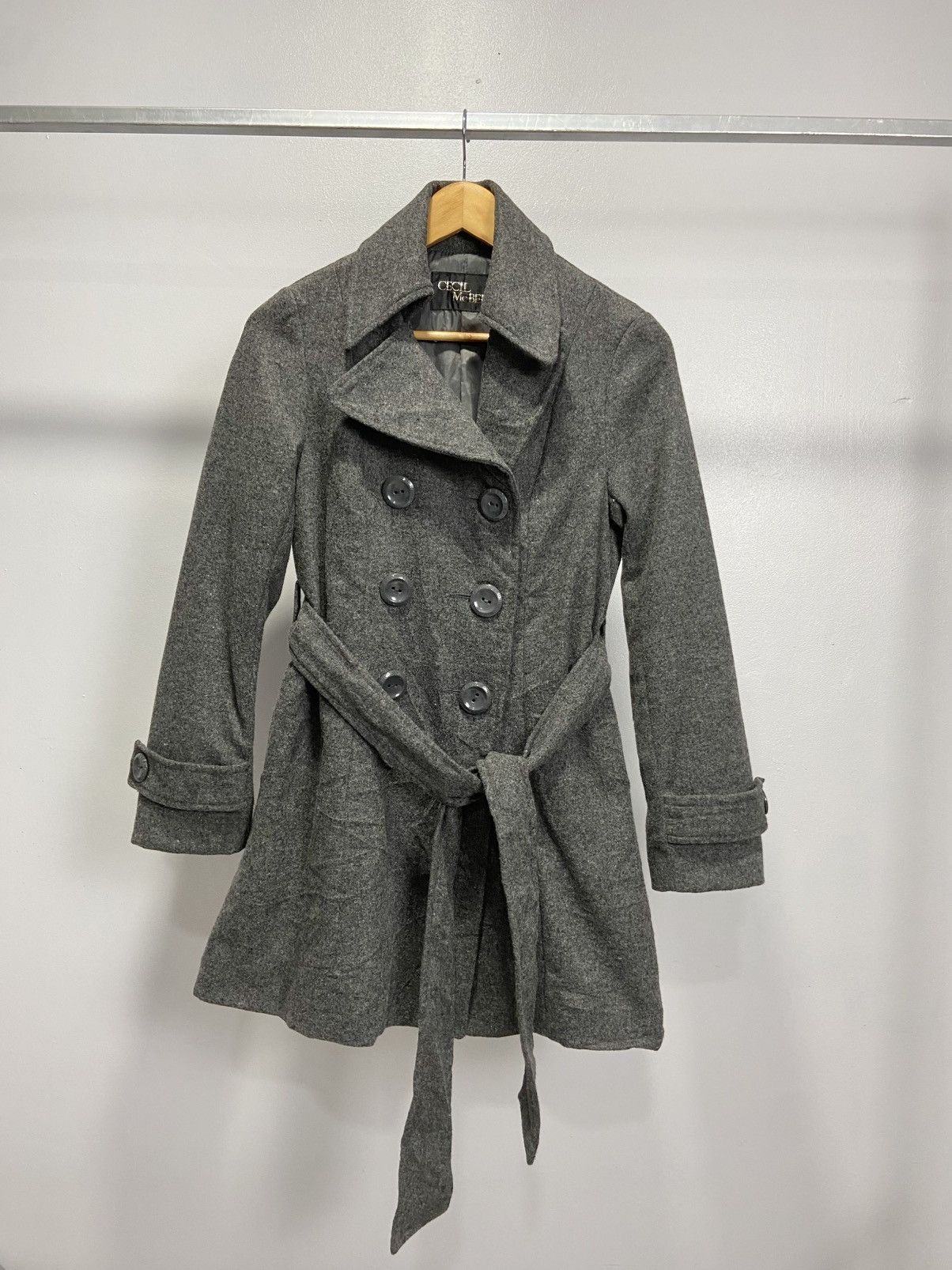 Japanese Brand Cecil McBee wool coat Size S / US 4 / IT 40 - 1 Thumbnail