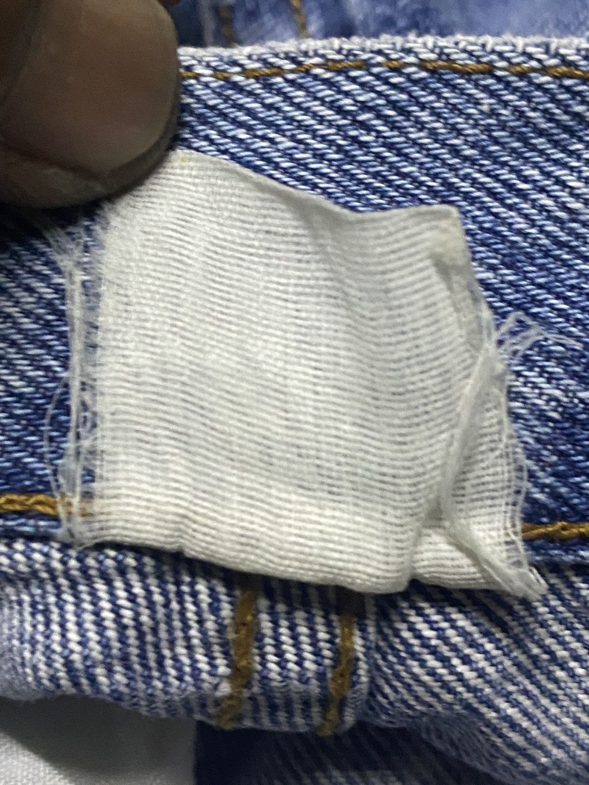 Japanese Brand Vintage Leyton House Blue Wash Relaxed Jeans Size US 28 / EU 44 - 15 Thumbnail