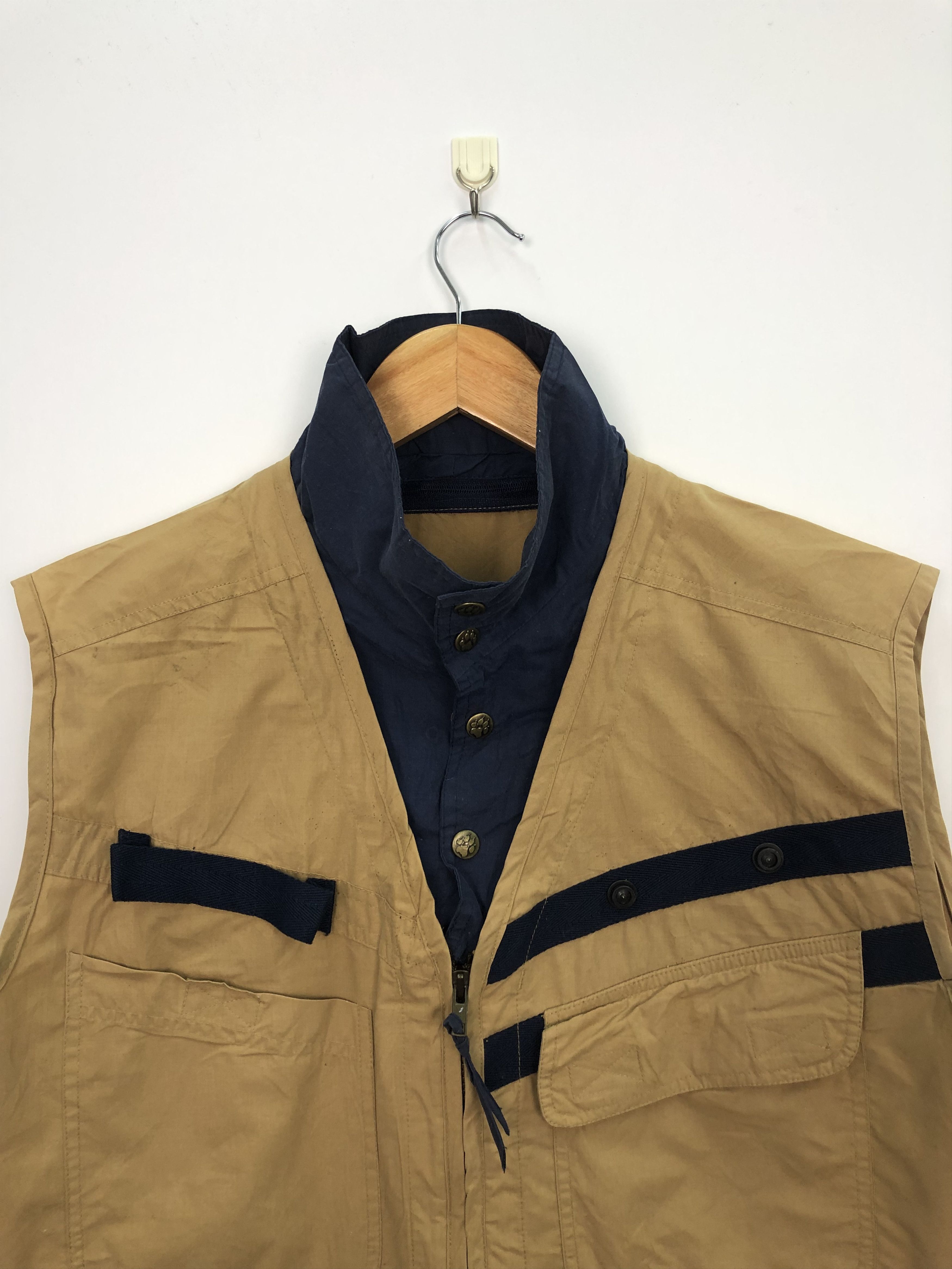 Jack Wolfskin Vintage Vest Jack Wolfskin J0181 Size 40S - 2 Thumbnail