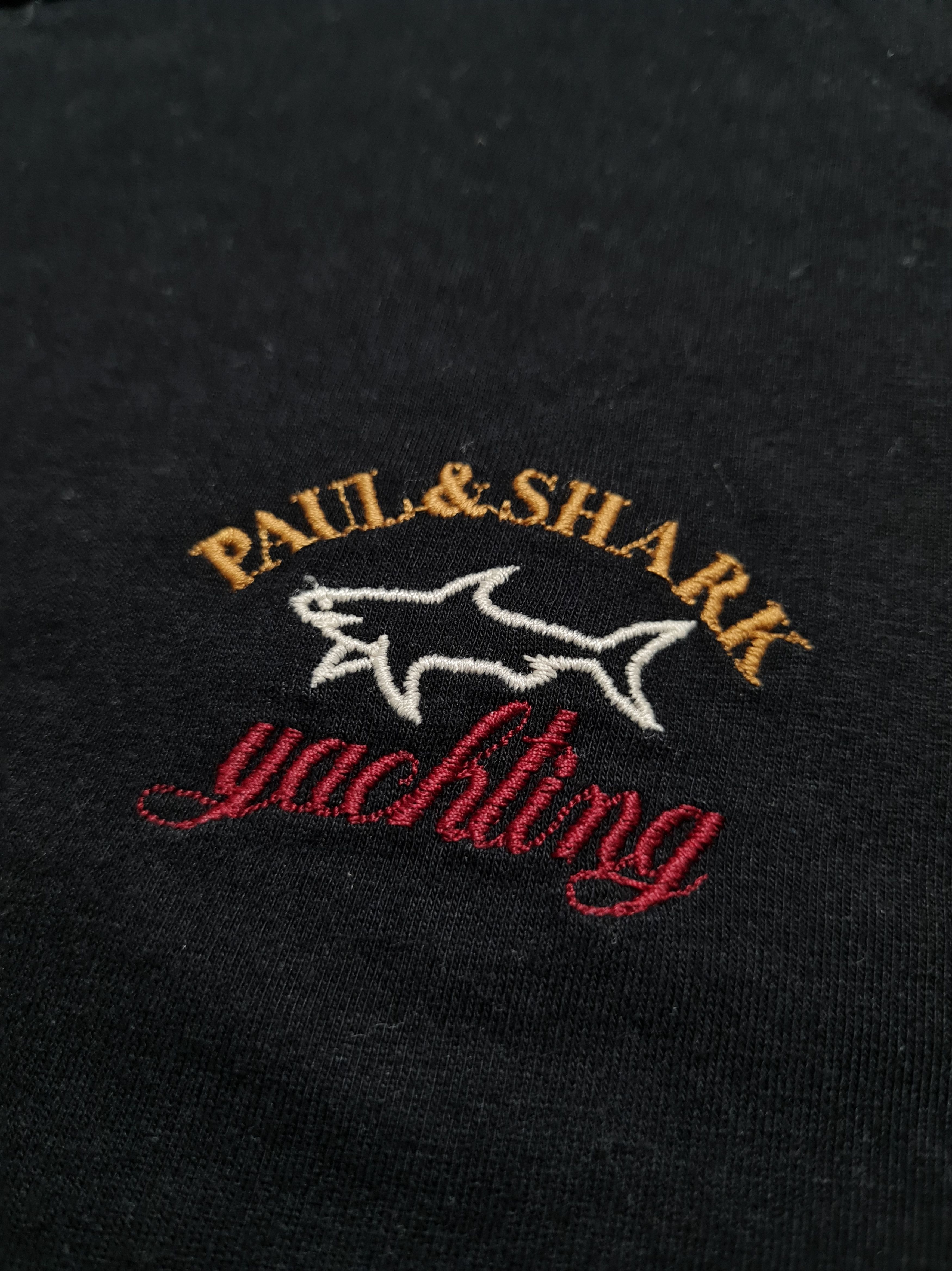 Paul & Shark Paul & Shark Long Sleeve T Shirt Black Italy Logo Size L Size US L / EU 52-54 / 3 - 11 Thumbnail