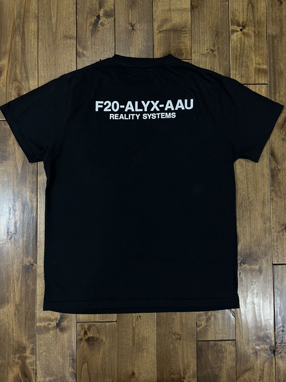 1017 ALYX 9SM 1017 Alyx 9SM Logo Reality Systems S/S shirt Size US XL / EU 56 / 4 - 4 Thumbnail
