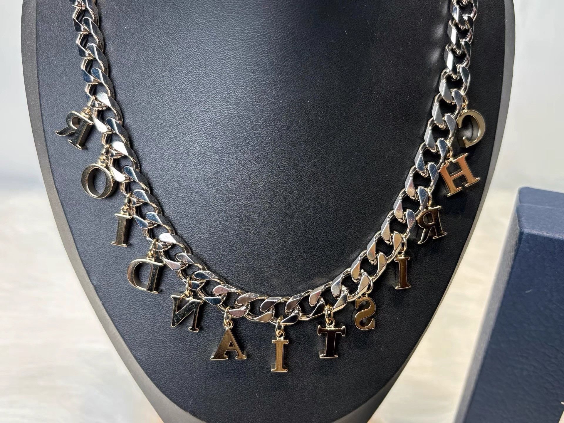 Dior Dior Necklace with Letter Logo Pendant K36 Size ONE SIZE - 4 Thumbnail
