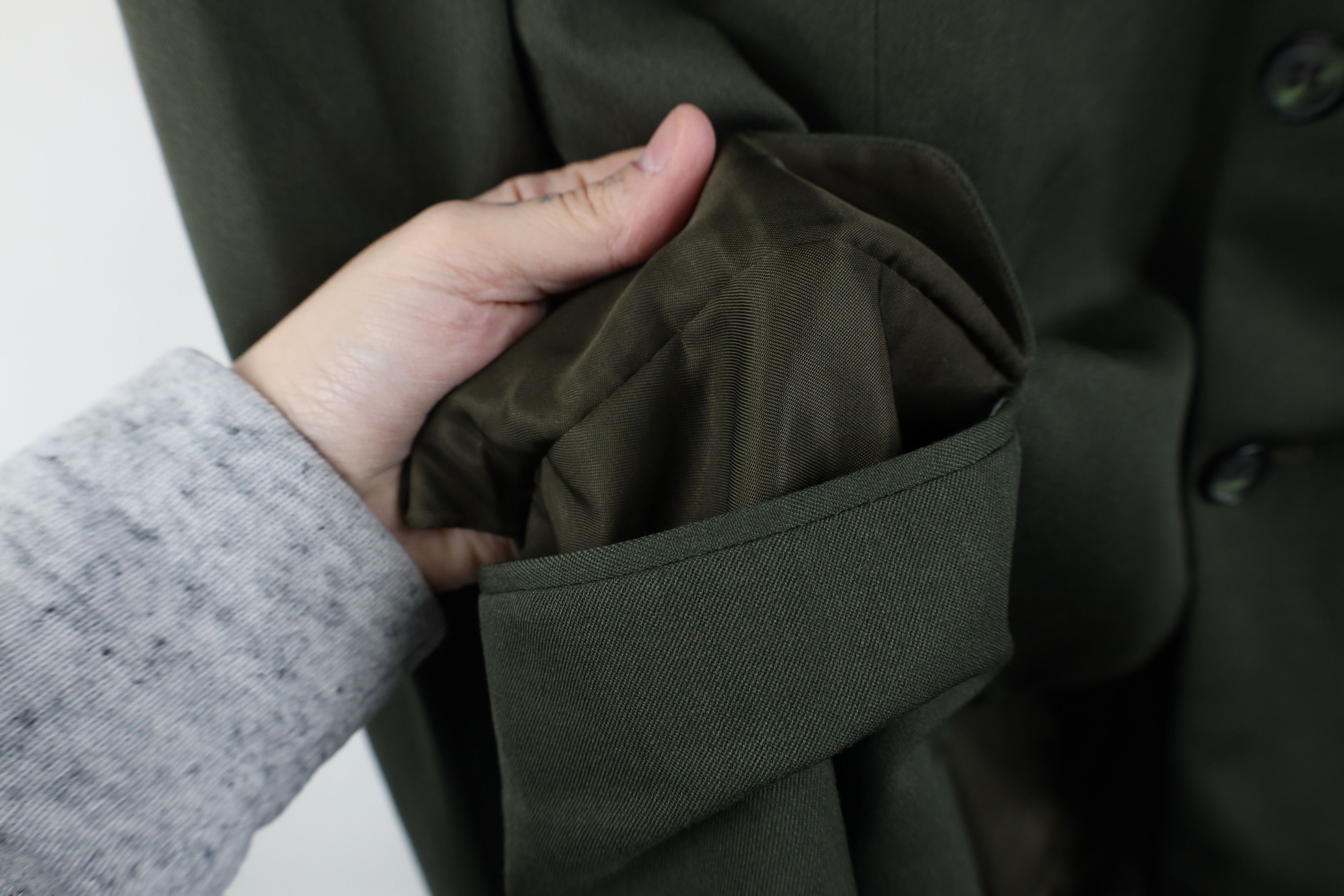 Vintage Vintage 50s Streetwear Button Suit Coat Blazer Jacket Green Size US L / EU 52-54 / 3 - 7 Thumbnail