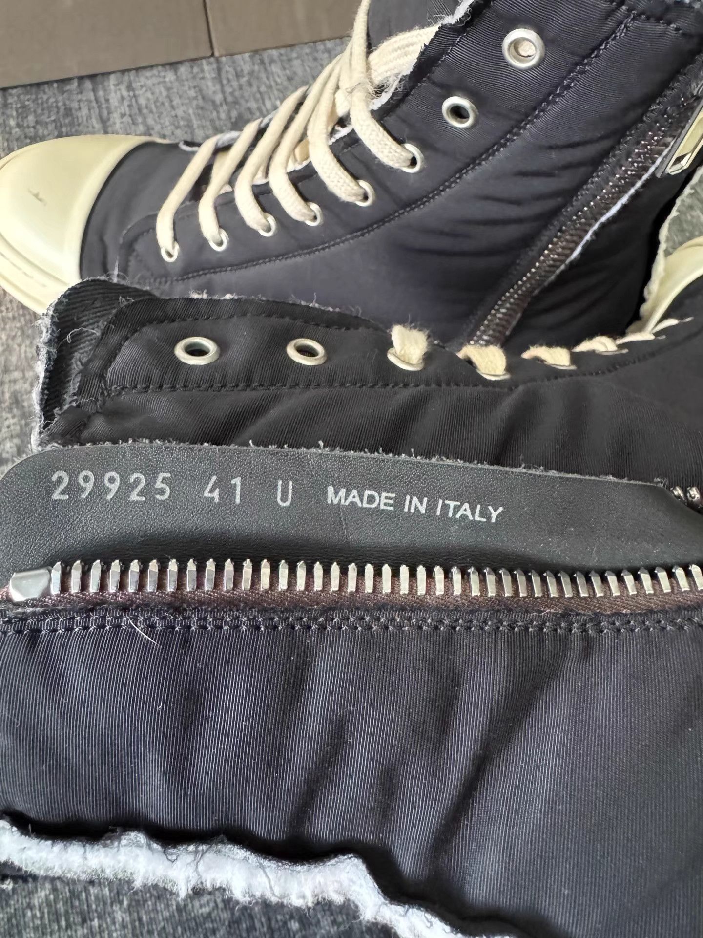 Rick Owens Rick Owens DRKSHDW High Top "Big Converse" Size US 8 / EU 41 - 8 Thumbnail