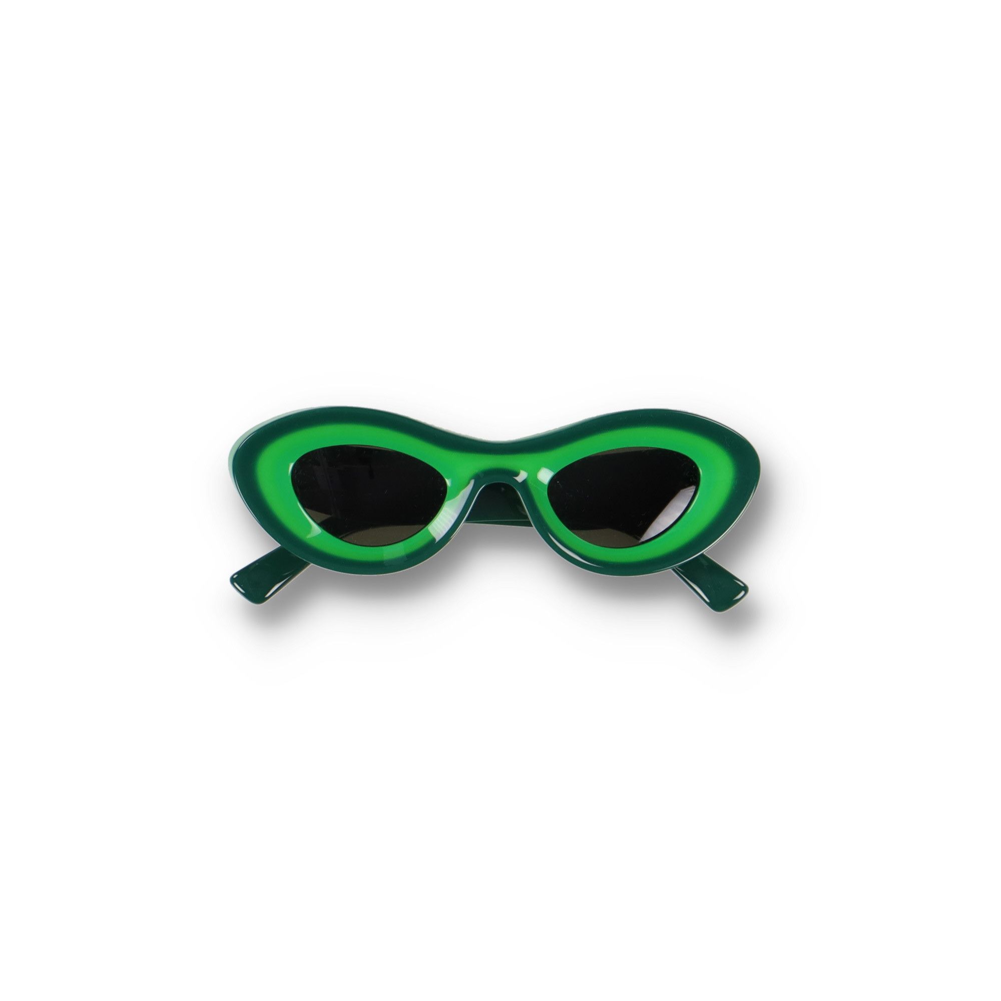 Bottega Veneta Green Hue BV1202S Acetate Cat Eye Sunglasses Size ONE SIZE - 1 Thumbnail