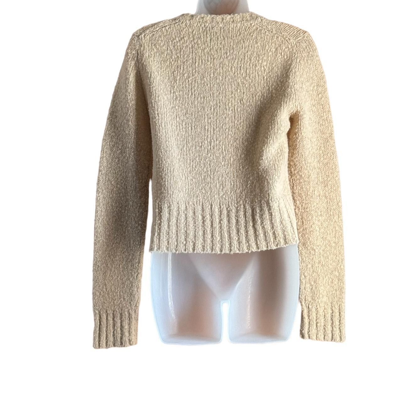J.Crew Vintage J.Crew Beige Knit Wool Sweater Size S / US 4 / IT 40 - 2 Thumbnail