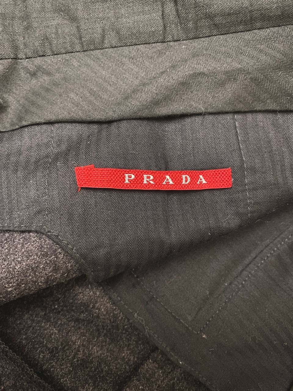 Prada PRADA Tab Logo Charm Wool Dress Classic Suit Trousers Pants Size US 32 / EU 48 - 10 Thumbnail