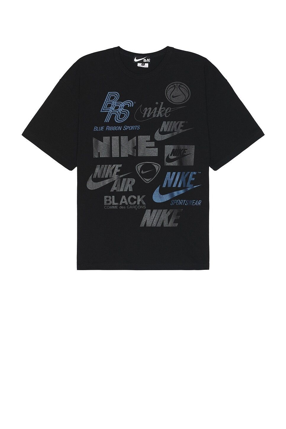 Comme des Garcons × Nike COMME DES GARCONS BLACK x Nike Oversized Tee Sports Rare Size US XL / EU 56 / 4 - 1 Thumbnail