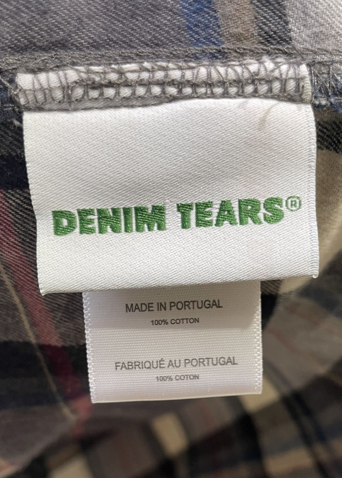 DENIM TEARS DENIM TEARS Denim Tears Tassel Flannel Size US L / EU 52-54 / 3 - 4 Thumbnail