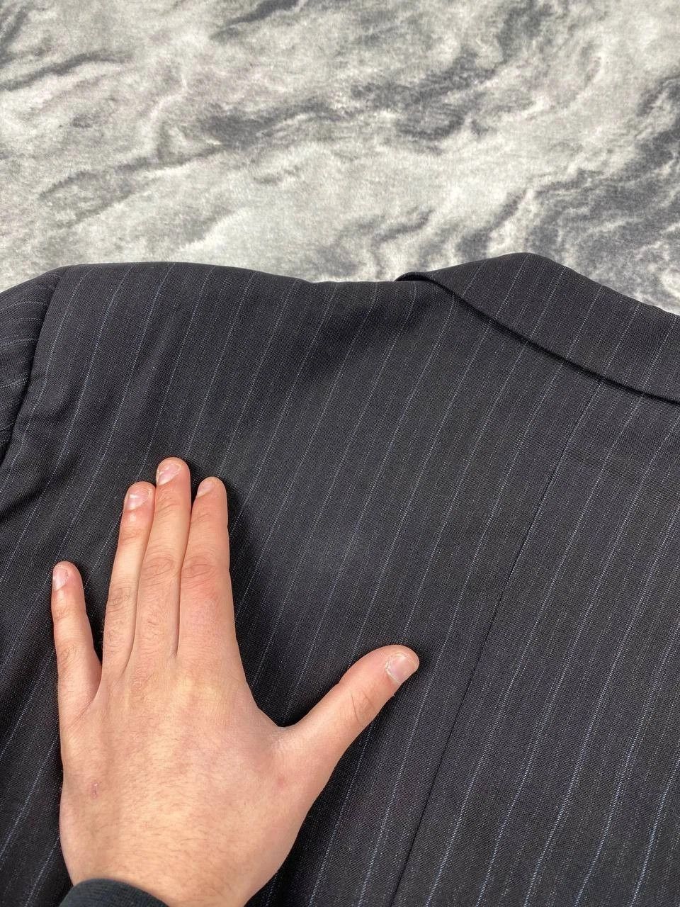 Burberry Burberry Suit 2 Piece Wool Striped Blazer And Pants Size 52R - 8 Thumbnail