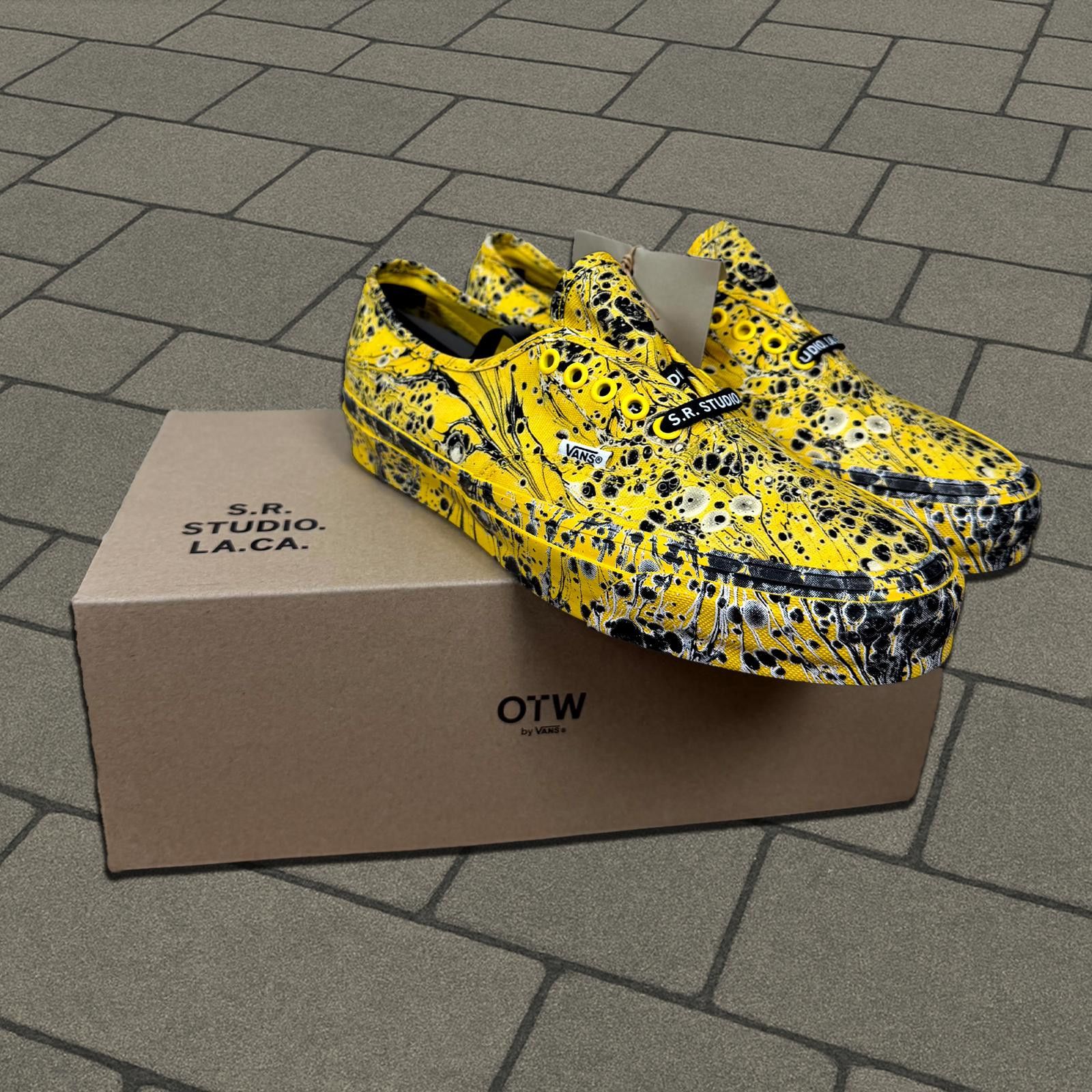 Vans Sterling Ruby Vans Marbled Yellow Authentic 44’s Size US 12 / EU 45 - 1 Thumbnail