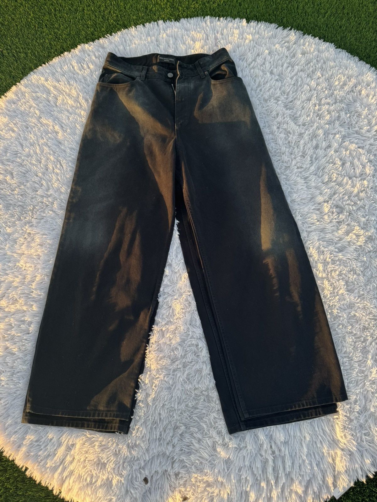 Balenciaga Balenciaga Double Sided Jeans Size US 32 / EU 48 - 1 Thumbnail
