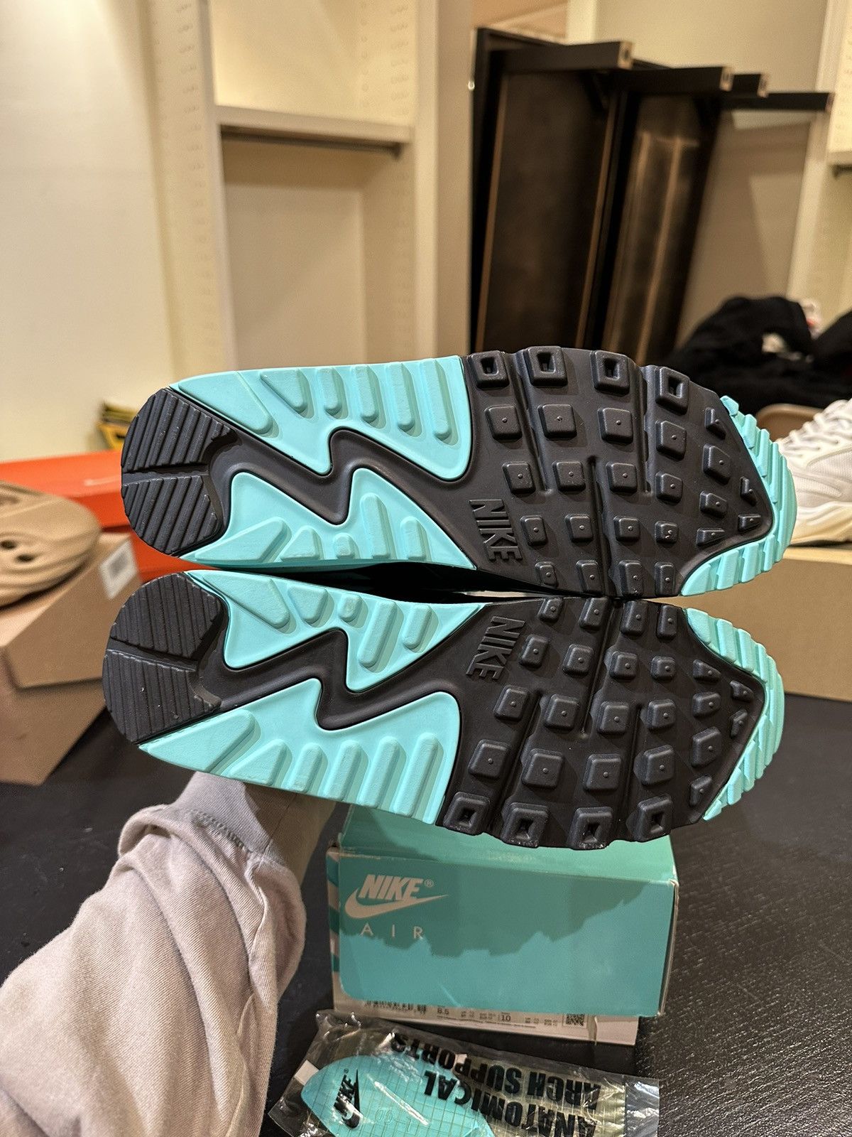 Nike Air max 90 refract turquoise Size US 8.5 / EU 41-42 - 4 Thumbnail