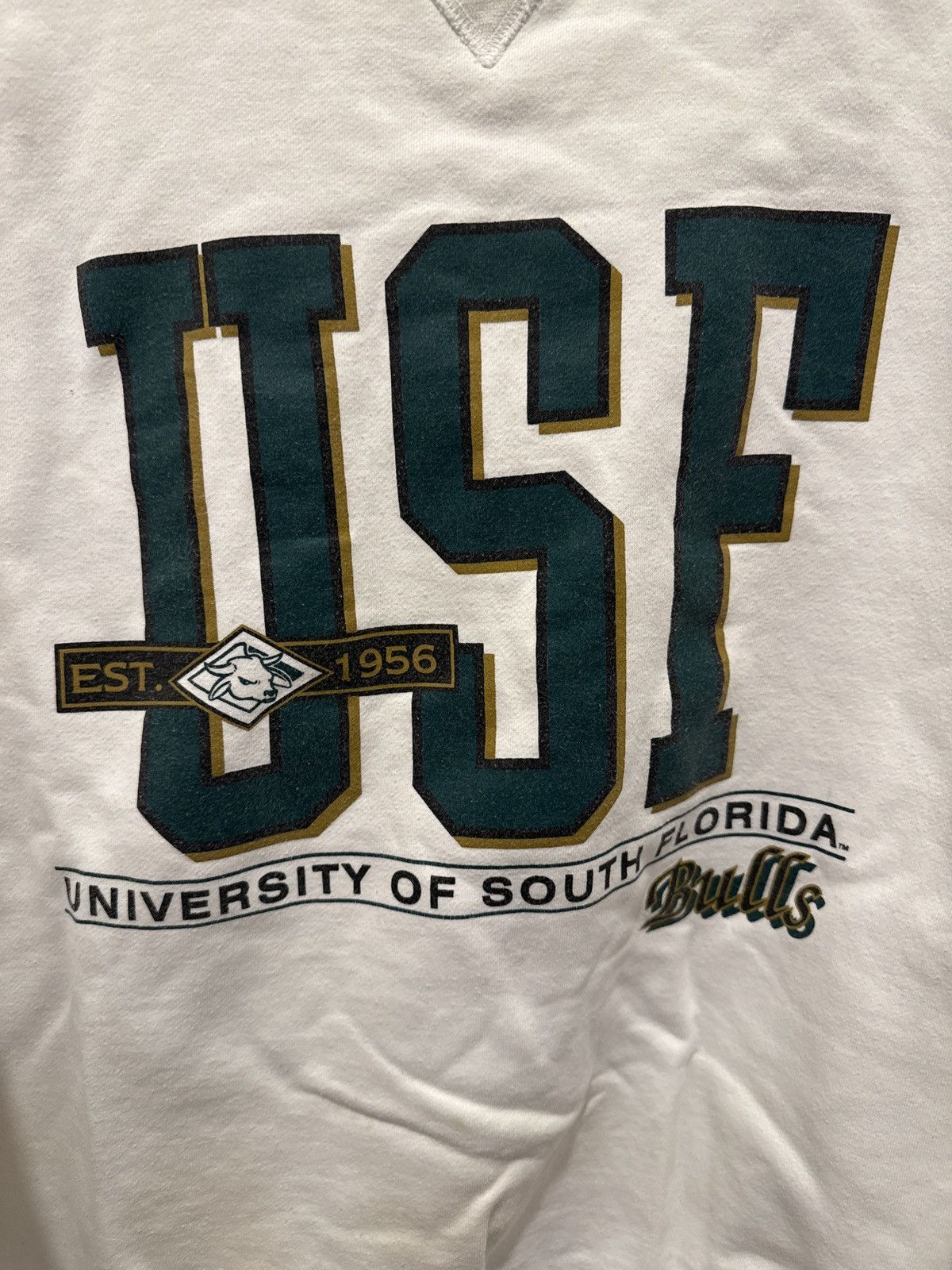 Vintage Vintage 90s University of Southern Florida Large Crewneck Size US L / EU 52-54 / 3 - 3 Thumbnail